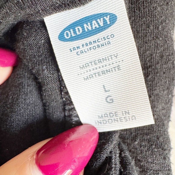 Old Navy Maternity Black Midi Tank Dress - Picture 3 of 7